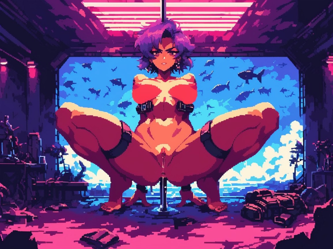 Light Skin African, 20+, Serious AI Porn