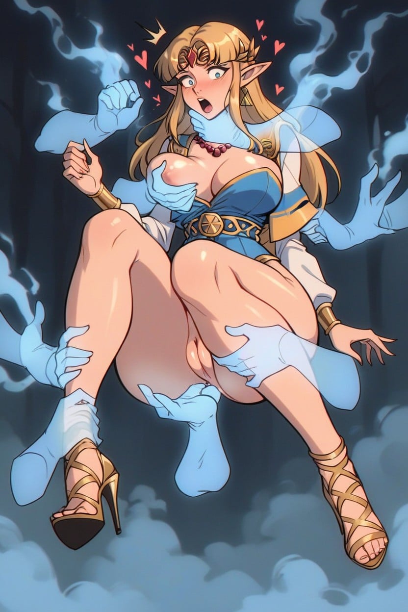 Floating, Foggy, Backlit Hentai AI Porn