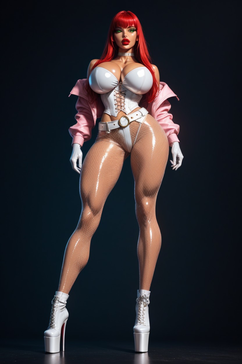 White Corset, Detailed Body, 18+ AI Porn