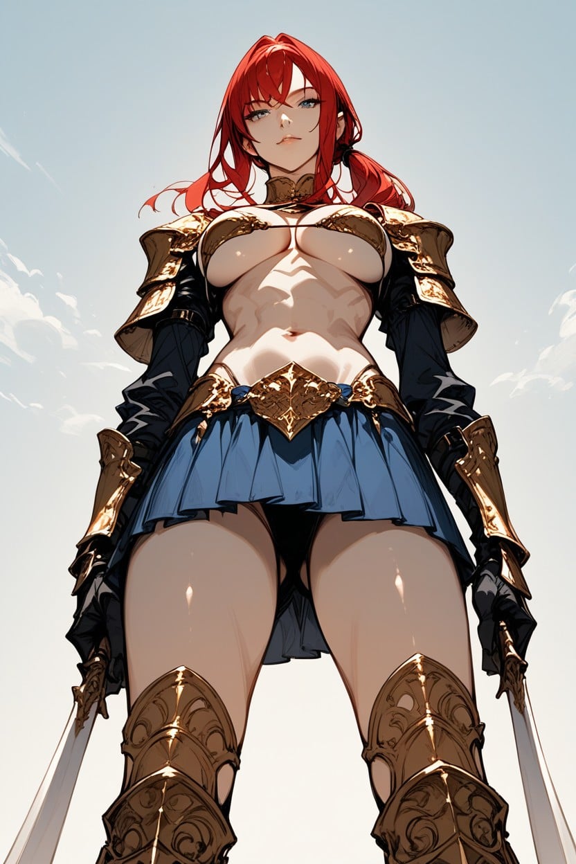 Front View, 20+, Snatched Waist Hentai AI Porn