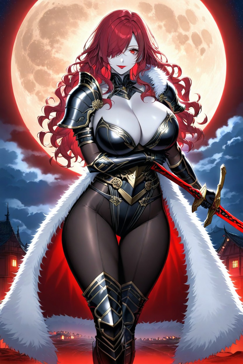 Gold Moon, Hyper Breasts, Smile Hentai AI Porn
