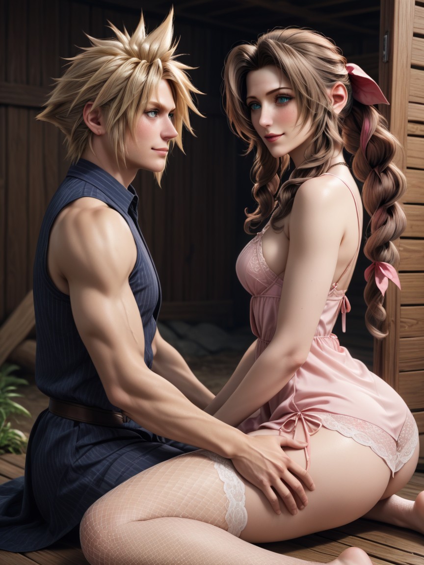 Wood Cabin, Horny, Wide Eyes Hentai AI Porn