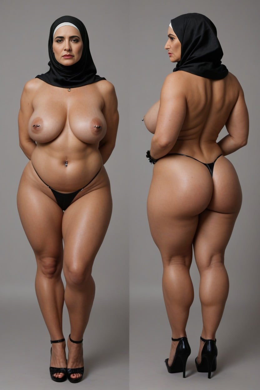 Sad Face, Old Wrinkled Skin, Multiple Views MILF AI Porn