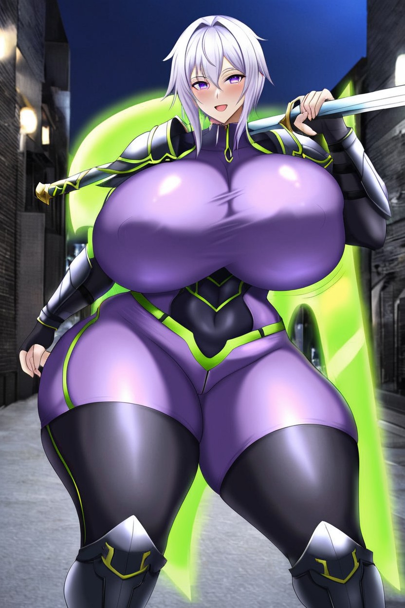 Black Hair, Black Bomber Jacket, Extremely Large Ass Hentai AI Porn