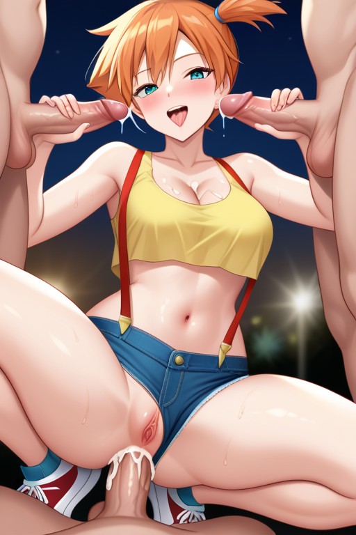 Gangbang, Make Up, Misty Outfit AI Porn