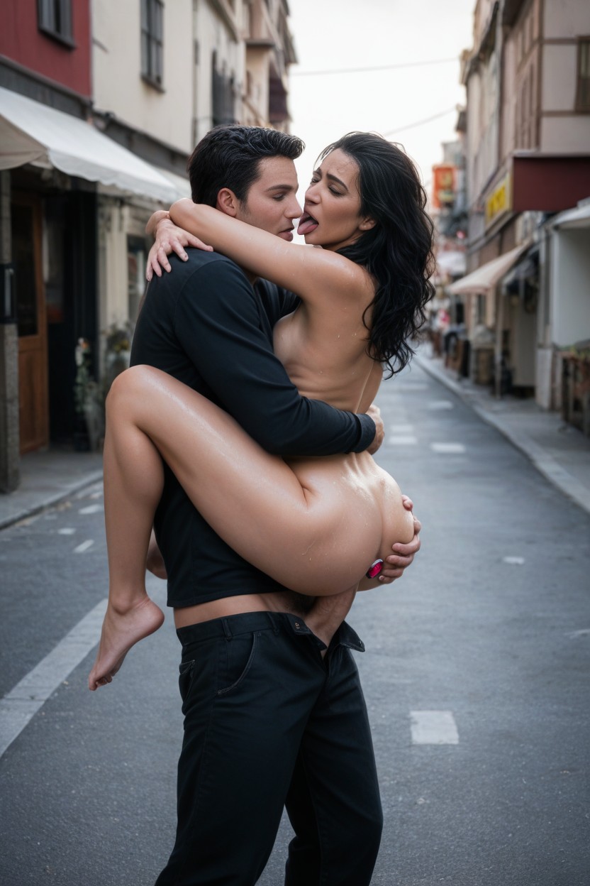 Night, Carry Sex, Full Body AI Porn