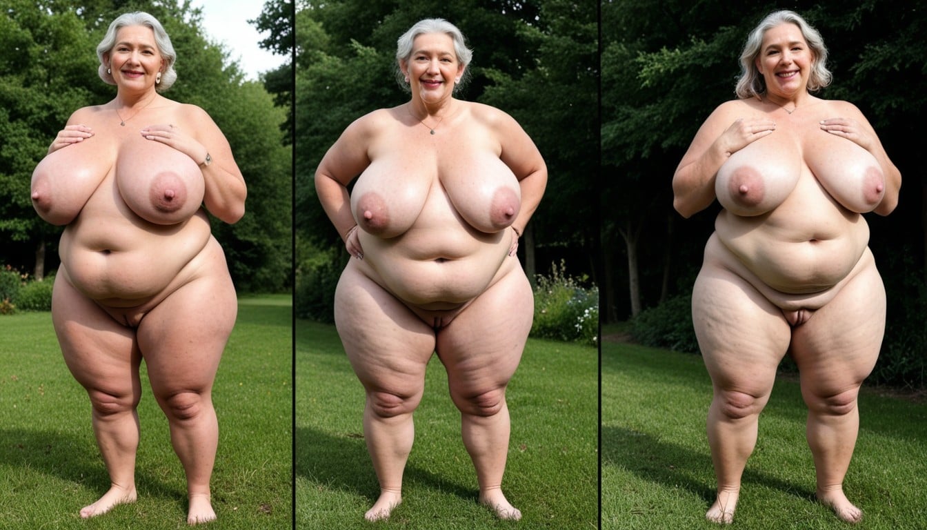 Fat Rolls, Lactation, Hyper Hupig Boobs Spilling Over BBW AI Porn