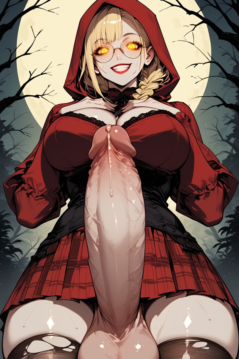 Precum, Long Hair, Night Hentai AI Porn