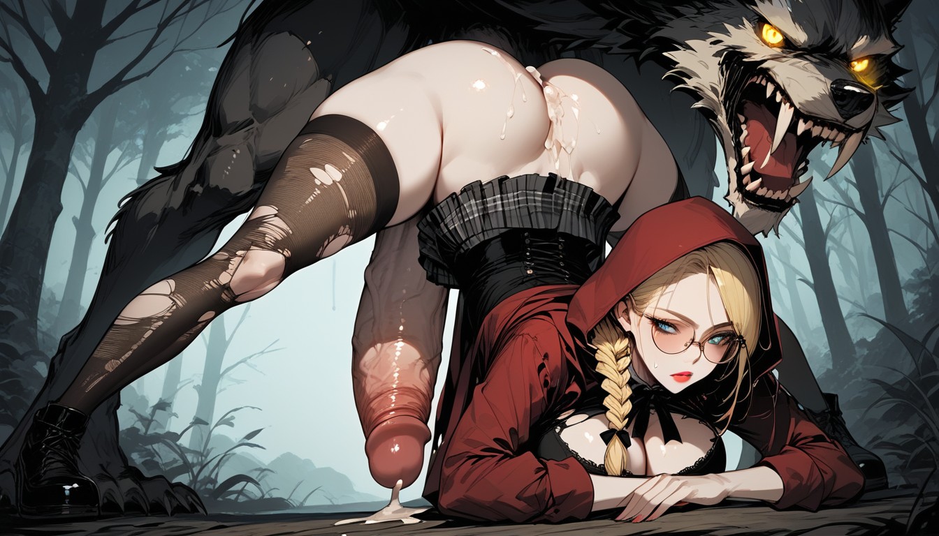 Cum, Large Breast, Blonde Hair Hentai AI Porn