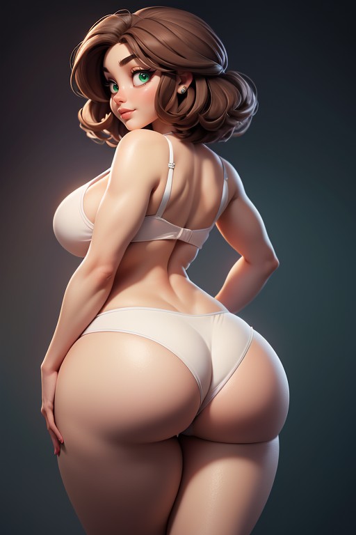 Thick Body, Massive Ass, Massive Ass Hentai AI Porn
