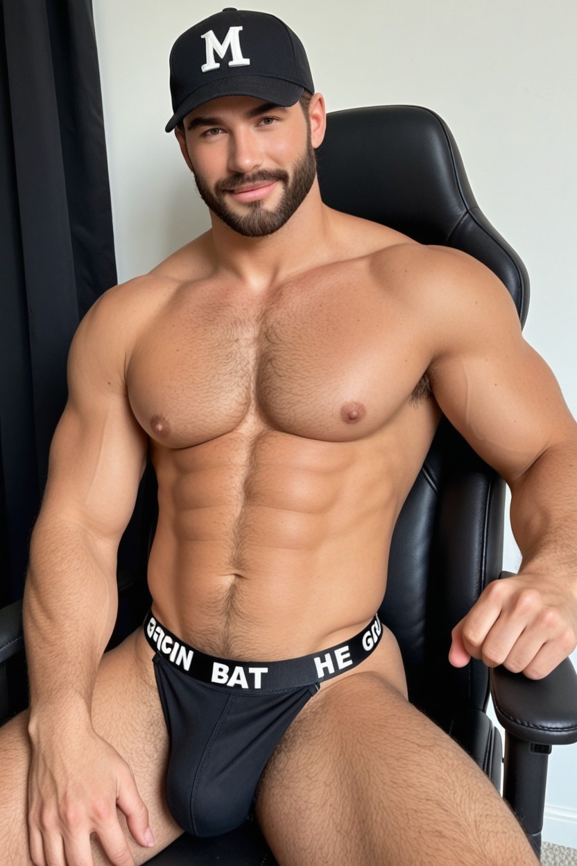 20+, Excessive Abdominal Hair, Fat AI Gay Porn