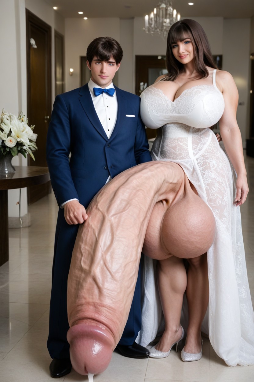 50+, Wedding, Groom Shemale AI Porn