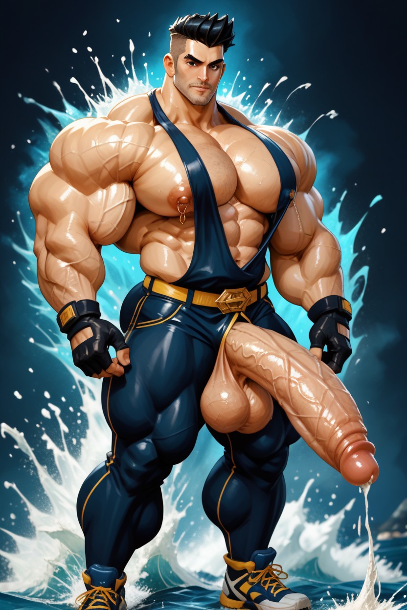 Hdr, Absurd Res, Veiny Muscles AI Gay Porn