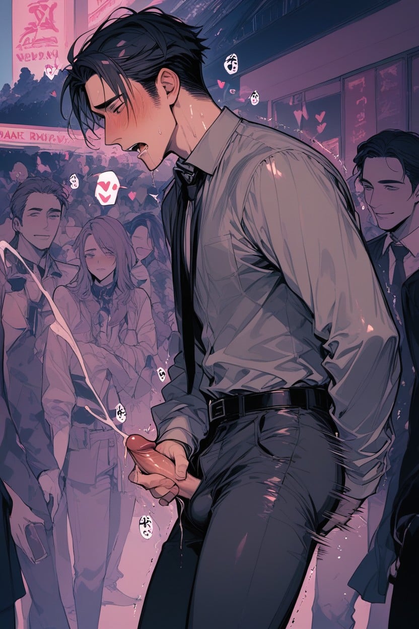 Hearts Effects, Bend Down, Cross Eyed AI Gay Porn