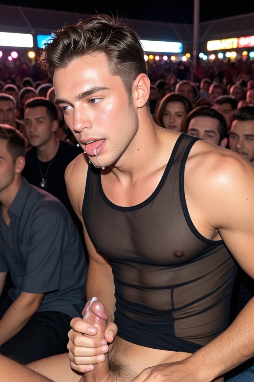 Drooling, Precum, Cumshot AI Gay Porn