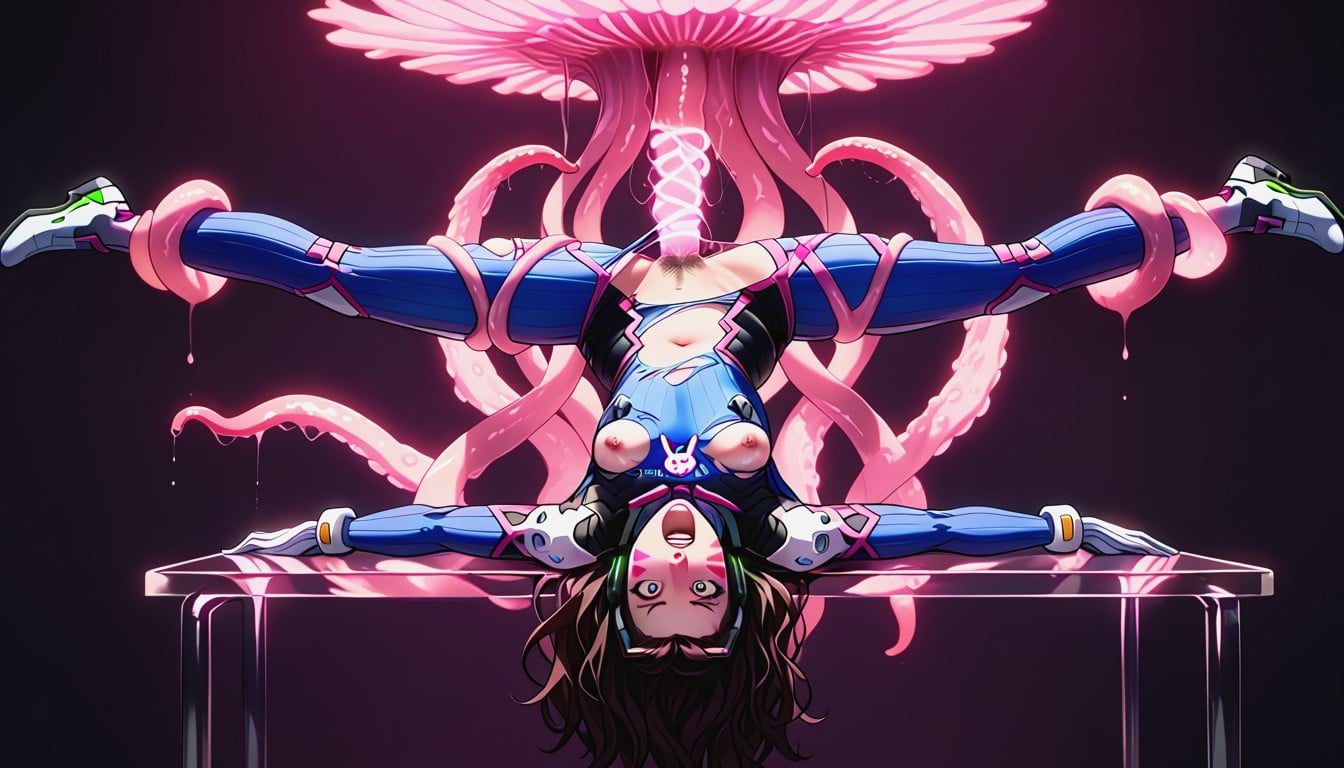 Laying On Stomach, In, Skinny Hentai AI Porn