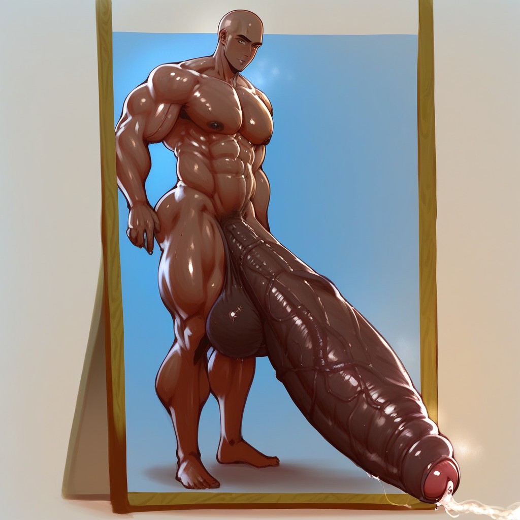 Shaved, 18+, Standing AI Gay Porn