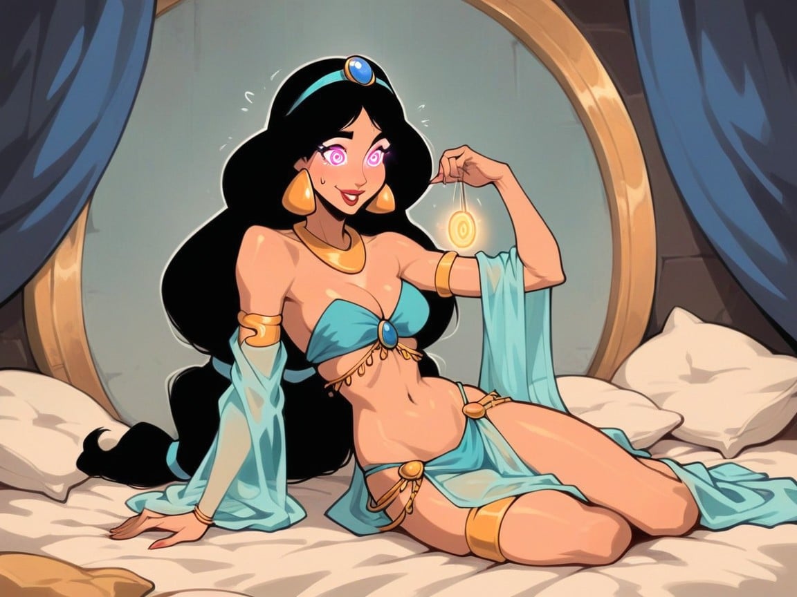 Long Legs, Bellydancer Outfit, Dripping Hentai AI Porn