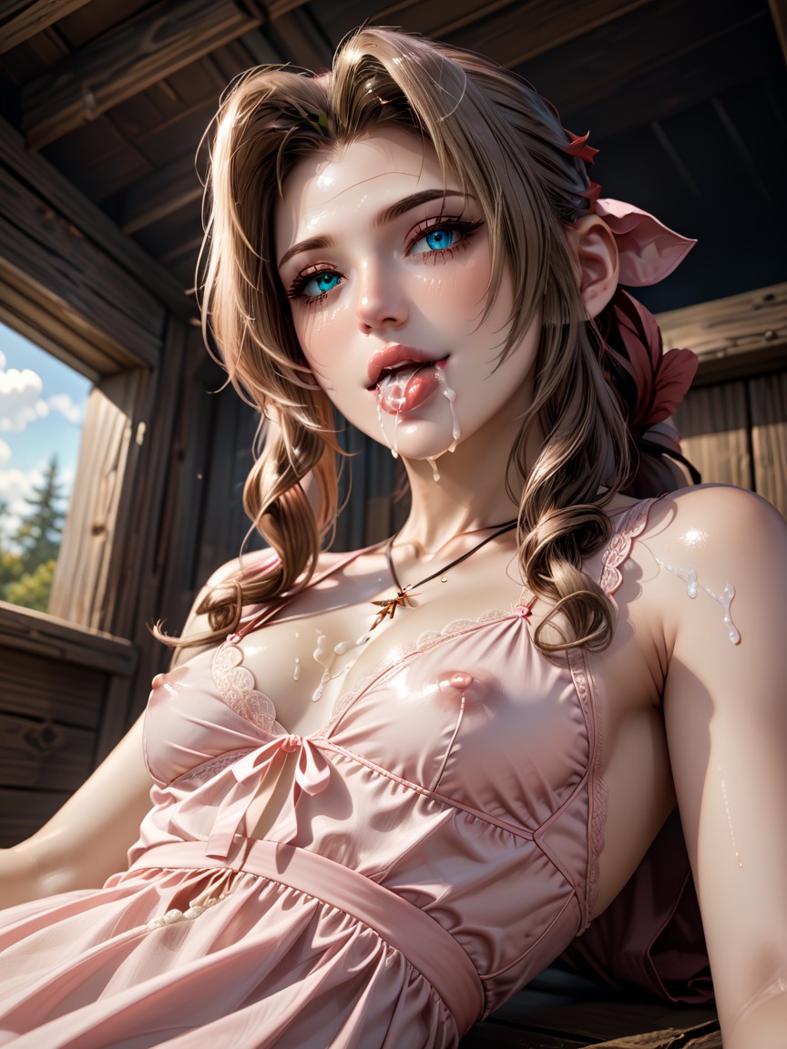 Sonrisa Burlona, Hair Parting, Sticky Saliva Hentai IA