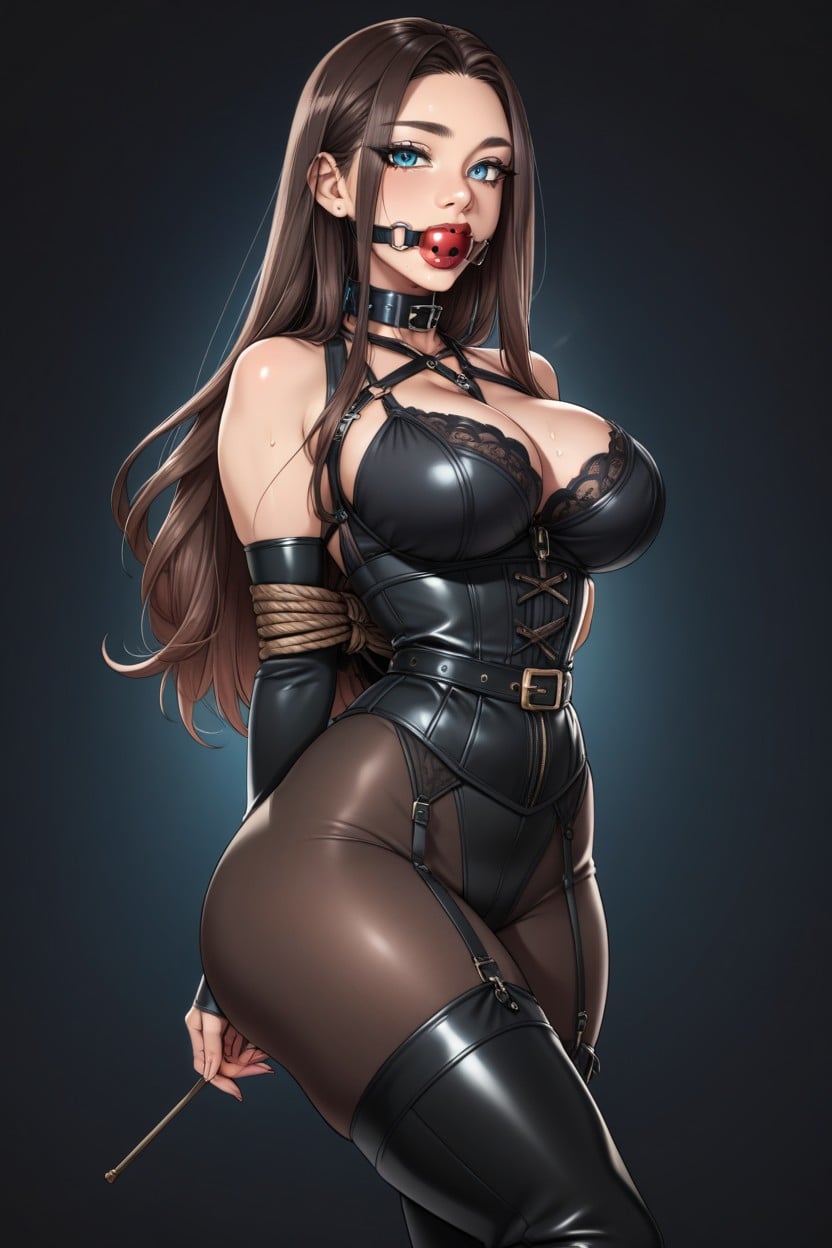Lean Thighs, Extra Lean Waist, Makeup AI Porn