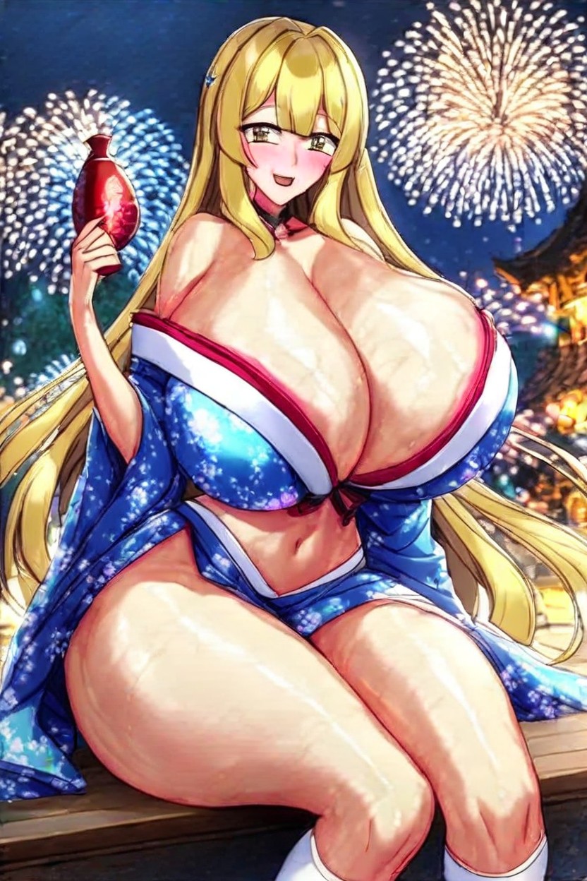 Hourglass Figure, Fit, Underboob Hentai AI Porn