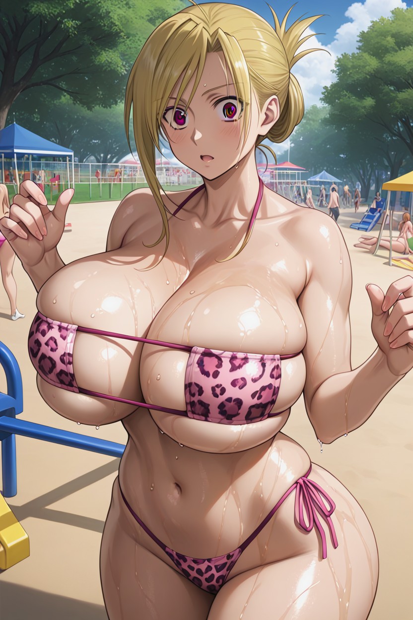 Massive Ass, Shiny Skin, Beautiful Eyes Hentai AI Porn
