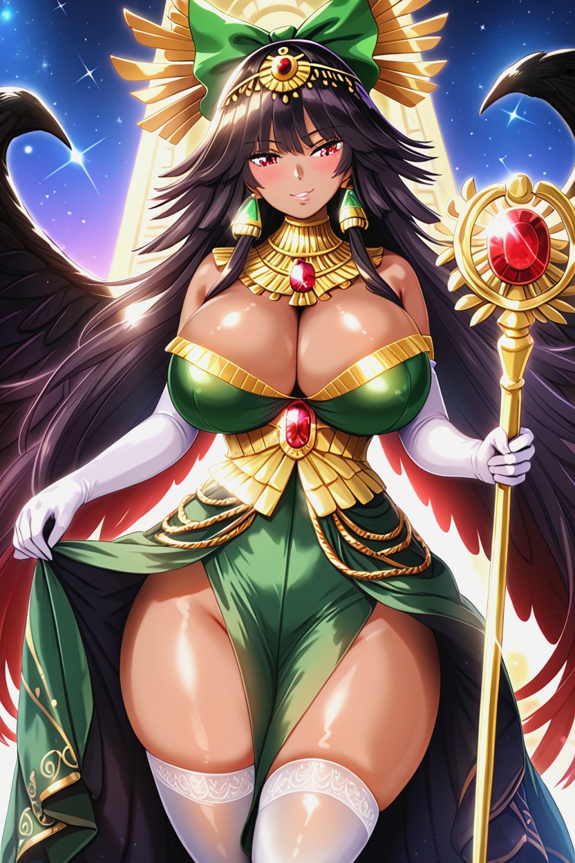 Front View, Voluptuous, Stary Sky Hentai AI Porn