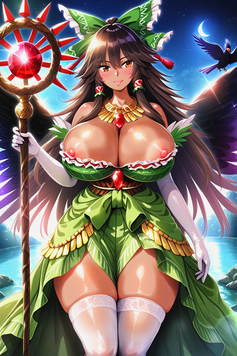 Night, Aztec, Junglehyper Breasts Hentai AI Porn