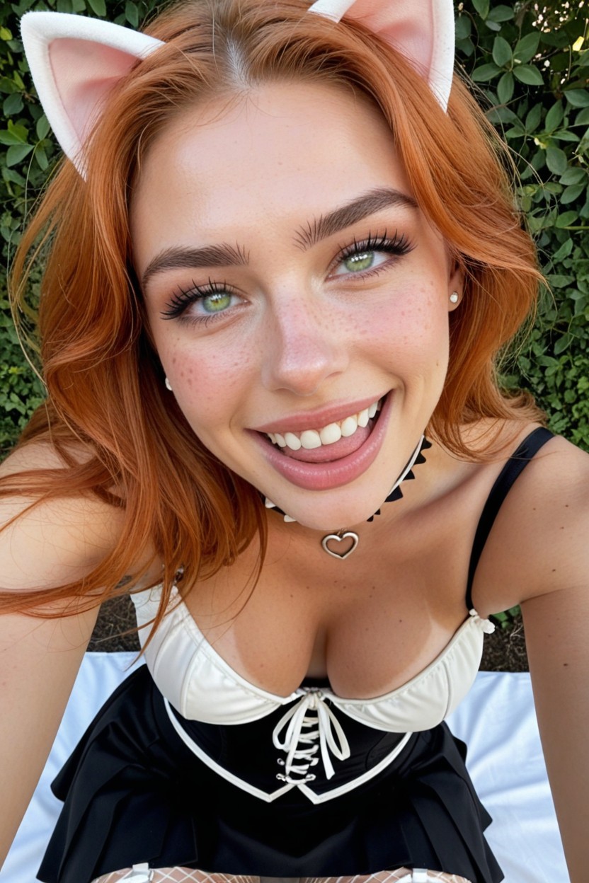 Spead Legs Sex, Cosplay, Mouth Agape AI Porn