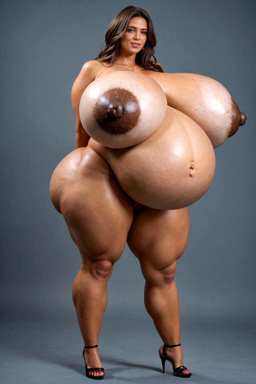 No Lips Vagina, Breast Expansion, Hard Nipples AI Porn