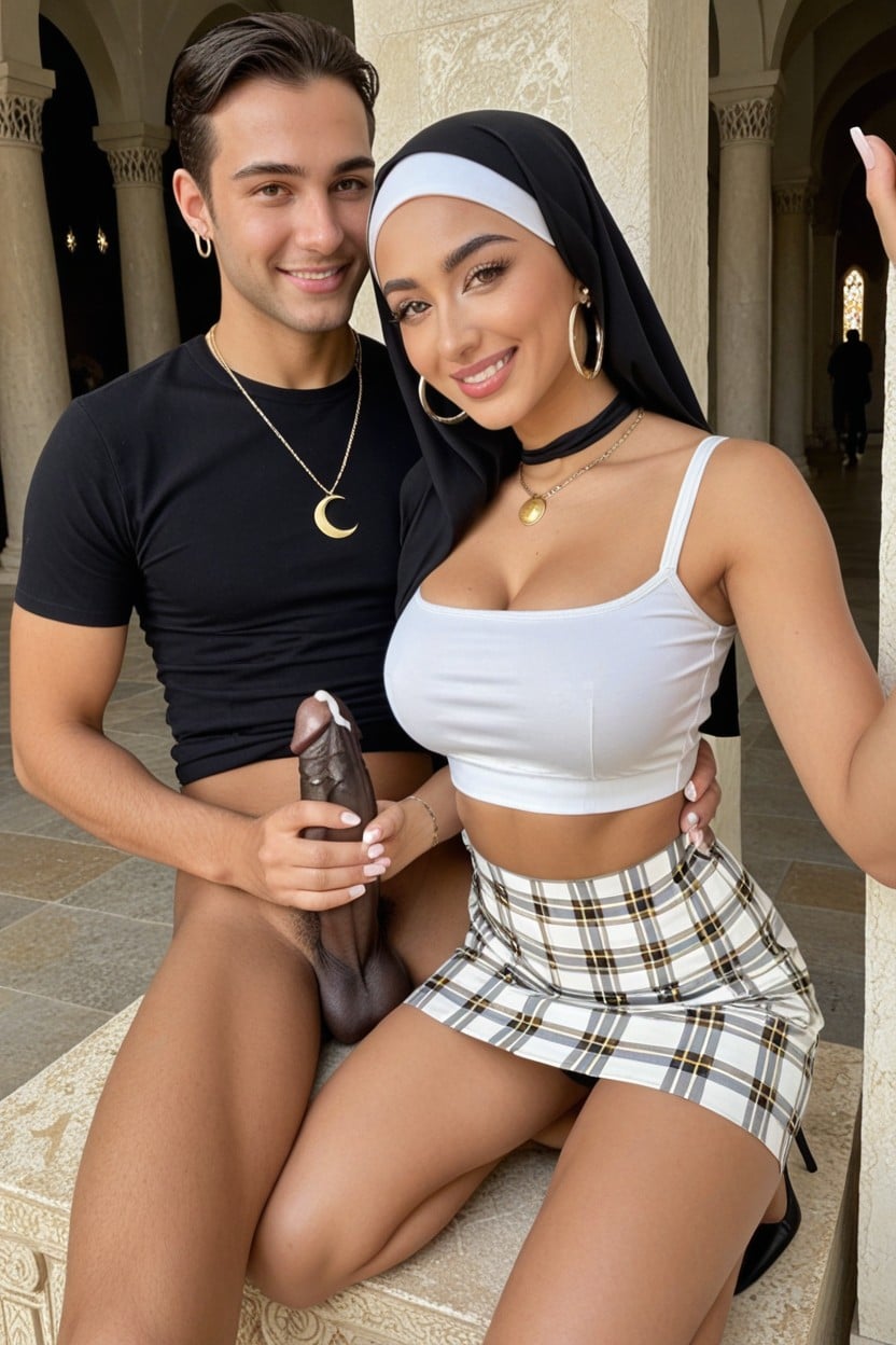 Extra Lean Waist, Very High Details, Handjob AI Porn