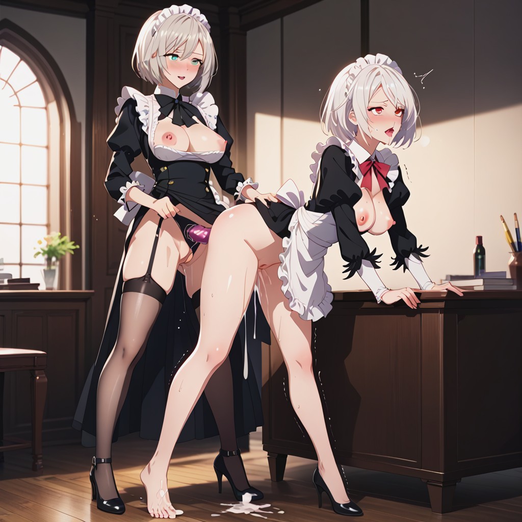 Puffy Labia, Anal Creampie, Strap On Hentai AI Porn