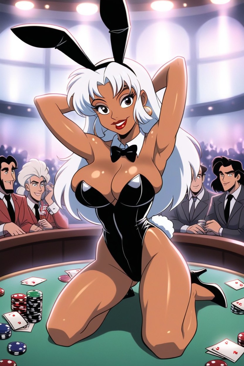 18+, Black High Heels, Tits Bigger Than Her Head AI Porn
