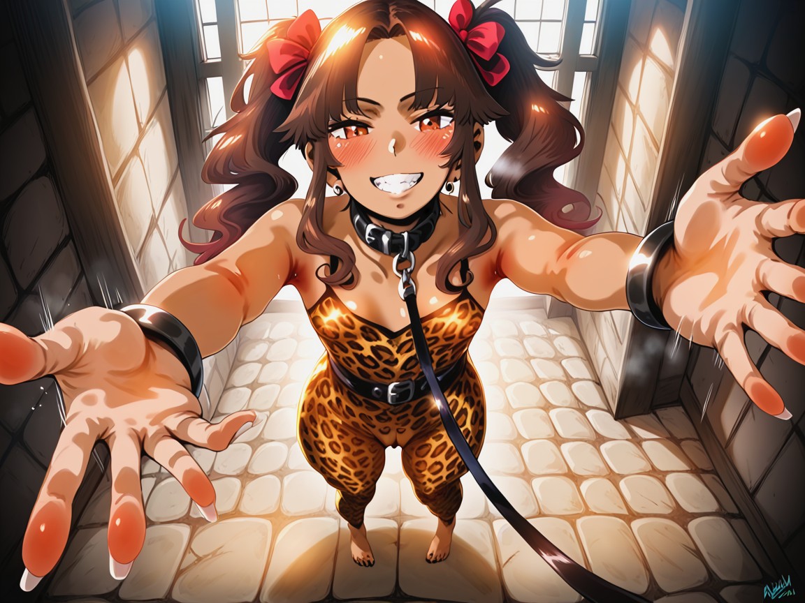 Latina, Wide Round Hips, One Ghost Woman Hentai AI Porn