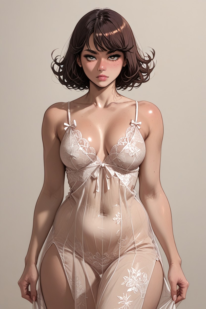 Extremely Large Torso, Narrowshoulders, Hyper Wide Hips AI Porn