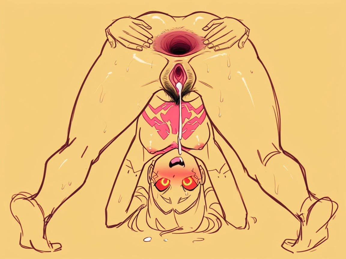 Tight Pussy, Tight Anal, White Skin Hentai AI Porn
