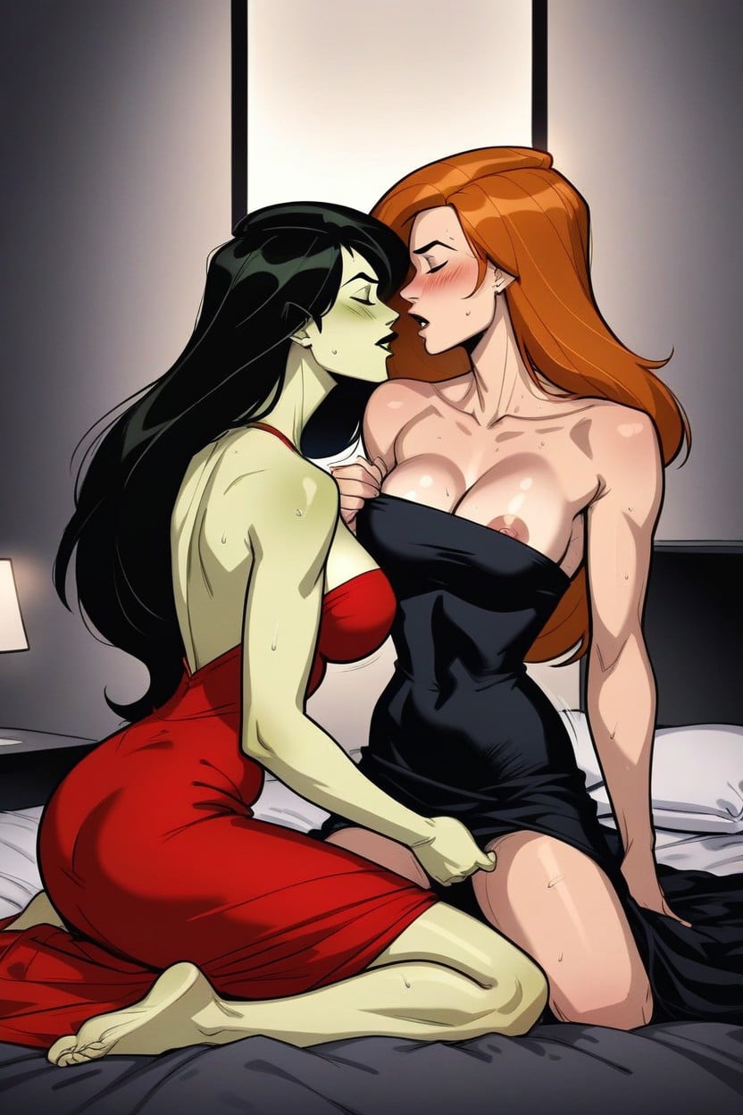 Full Color, Horny, Moaning AI Porn