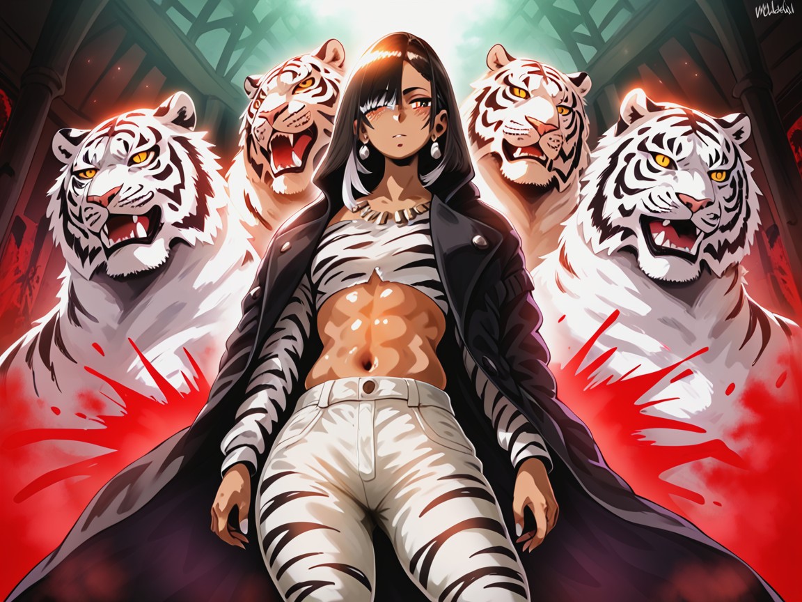Horror Setting, Downturned Eyes, Hunting Trophies Hentai AI Porn