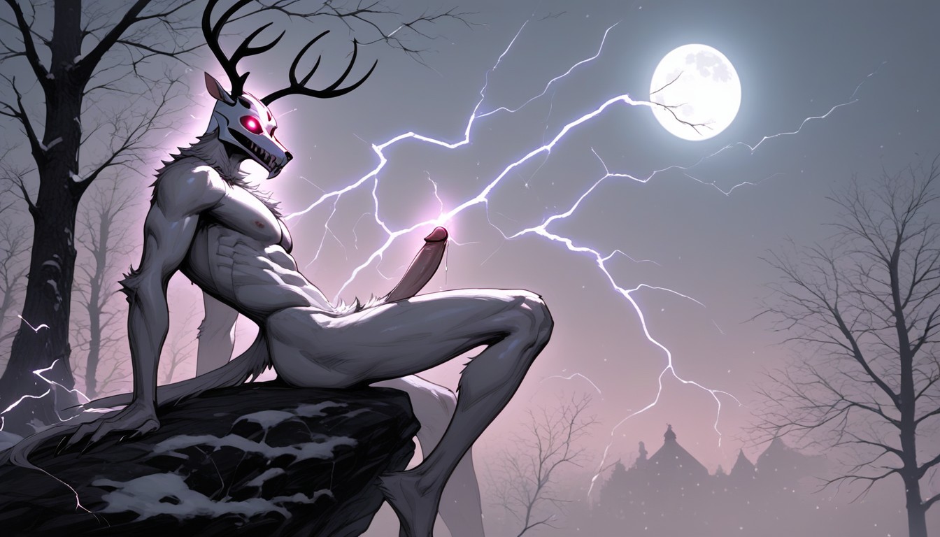 Snow White Skin, Snowing, Forest Furry IA