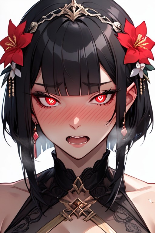 Shiny Skin, Perfect Pussy, Detailed Eyes Hentai AI Porn