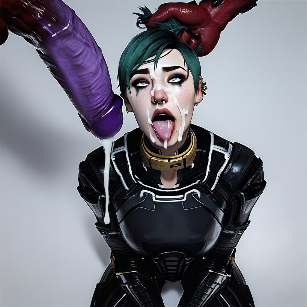 Pelo Despeinado, Shackles, Ahegao Hentai IA