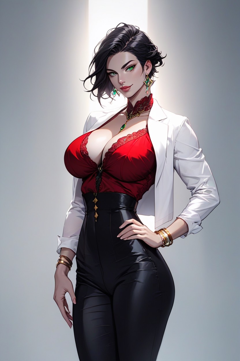 Soft Lighting, Highly Detailed, Solid White Background Hentai AI Porn