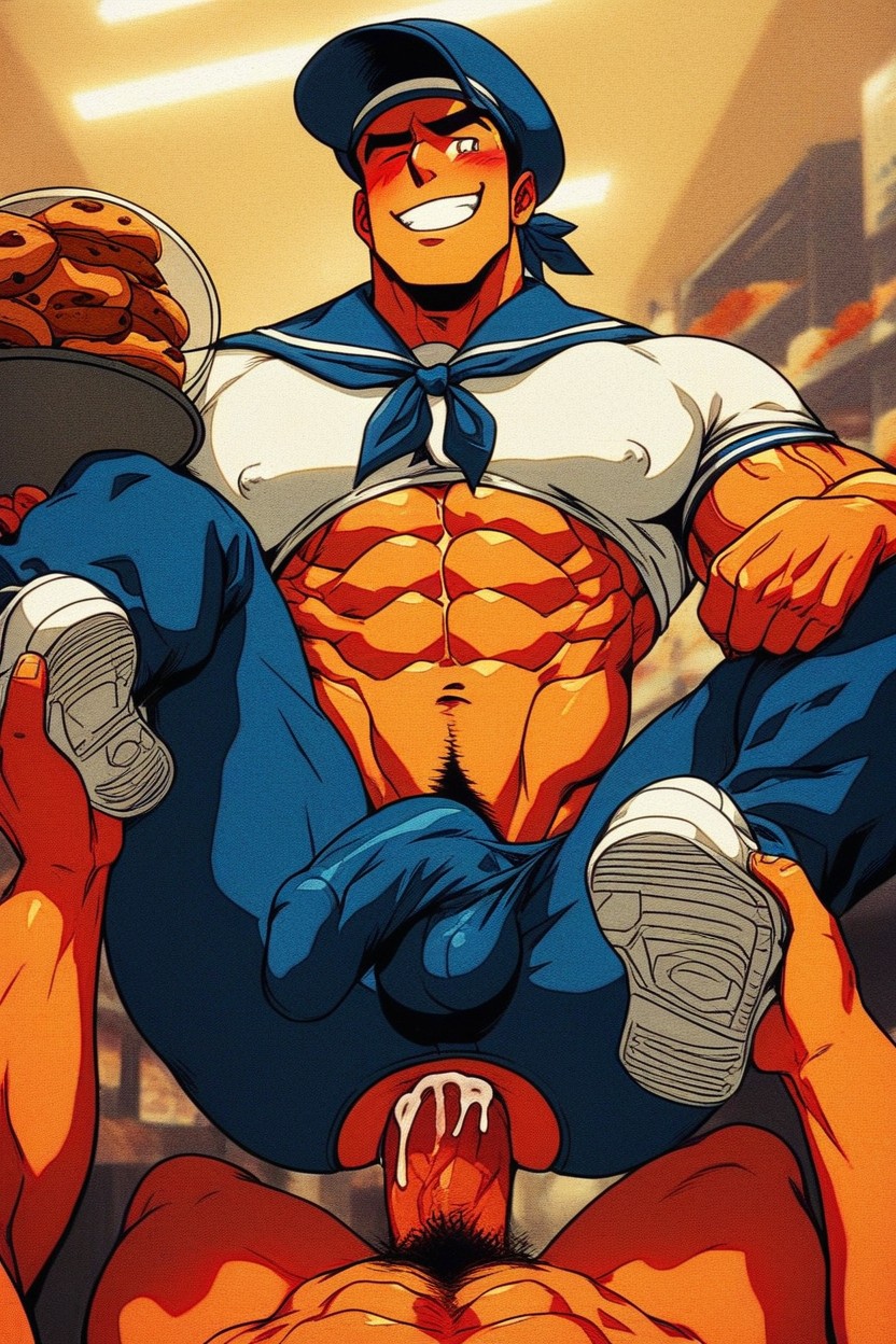 Gigantic, Men Only, Cookies In Tray AI Gay Porn