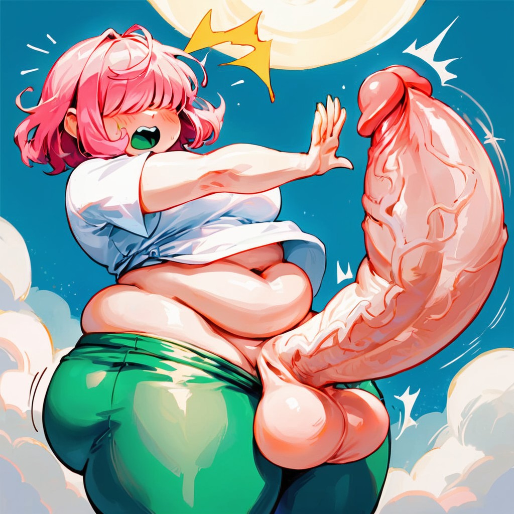 Chubby, Big Wide Body, Big Ass Hentai AI Porn