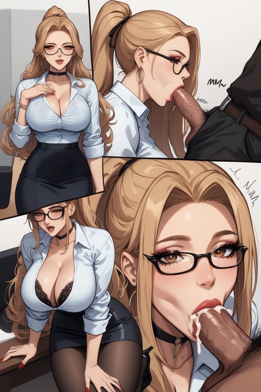 Black Bimbo Bra, Big Rounded Puffy Breasts, Dark Red Big Lips AI Porn