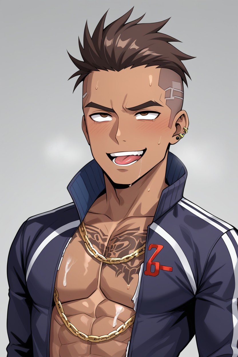 Orgasm, Ahegao, 18+ AI Gay Porn
