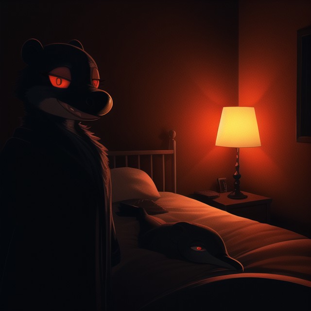 No Color, Not Colored, Close View Furry AI Porn