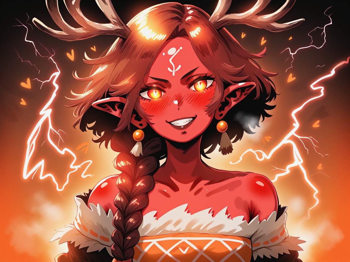 Tight Round Ass, Vibrant Saturated Colors, Wide Set Eyes Hentai AI Porn