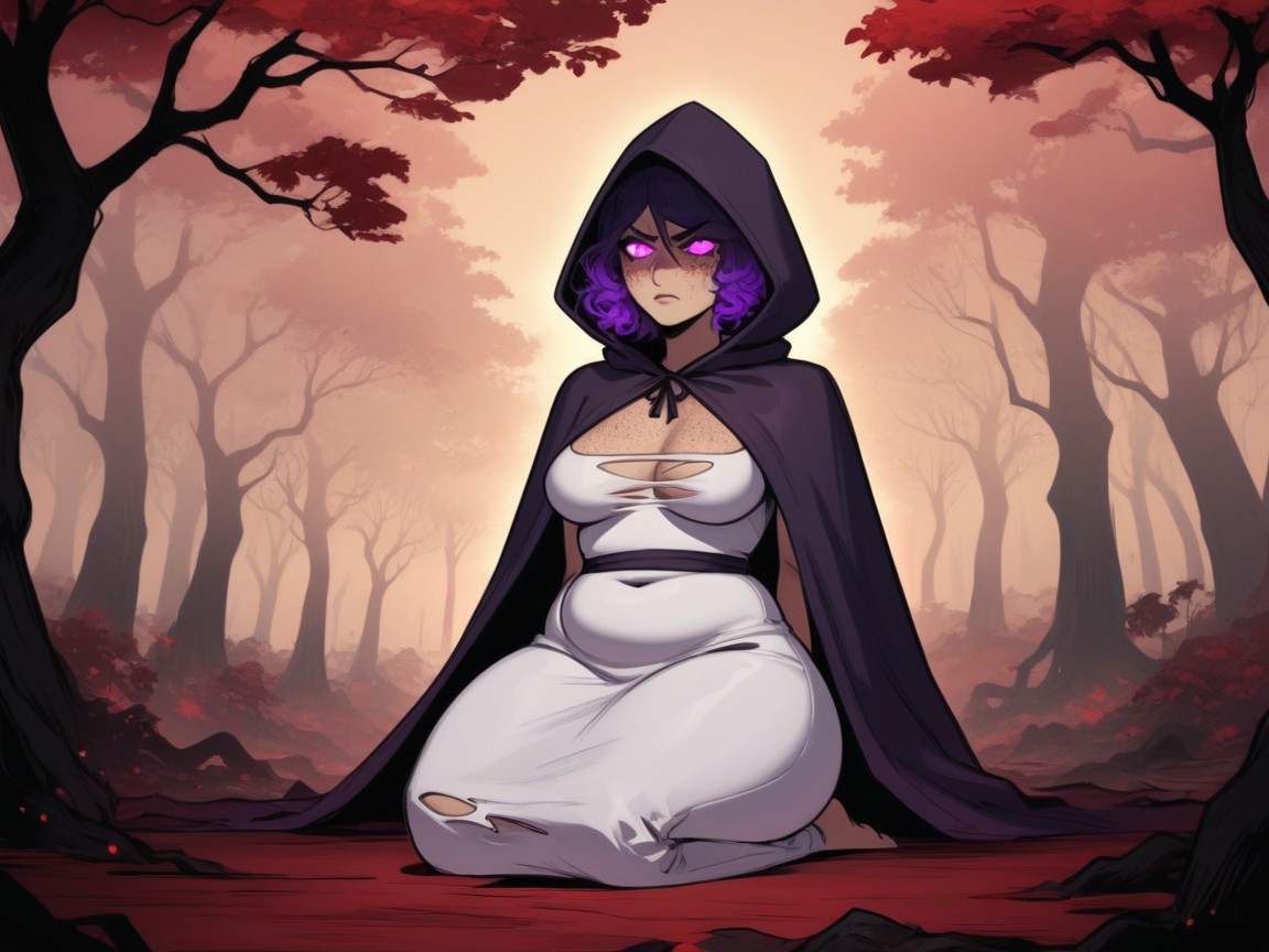 Tree Roots, Rounded Breast Width, Spirits In Background Porno latina IA