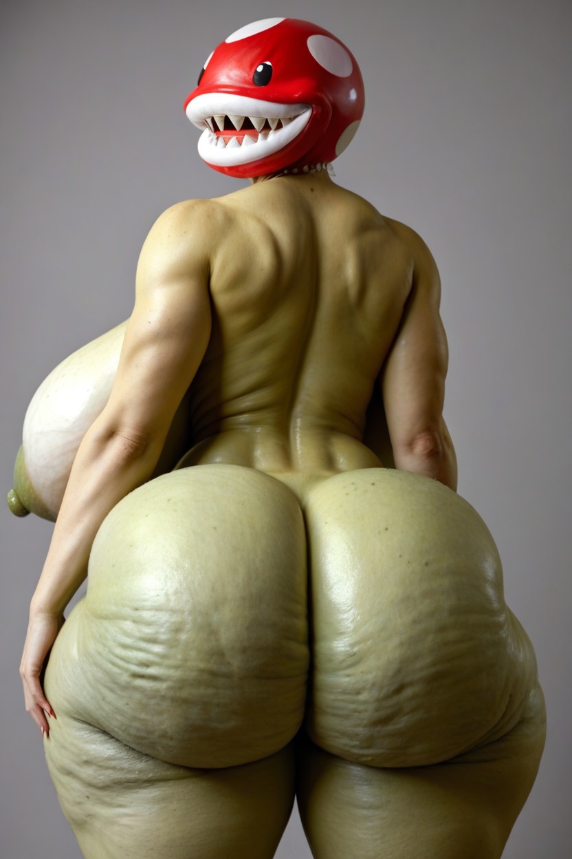 Beautiful Face, Huge Ass, Gigantic Breasts AI Porn